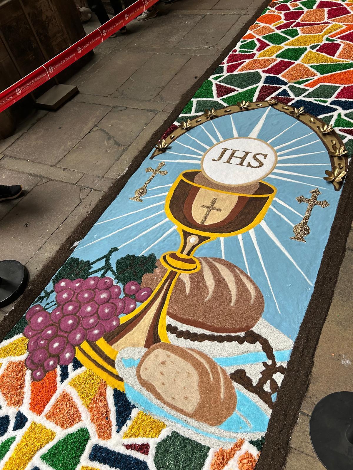 Conchas desde Bueu para elaborar en Barcelona una alfombra para recibir al Papa León XIV Conchas desde Bueu para elaborar en Barcelona una alfombra para recibir al Papa León XIV