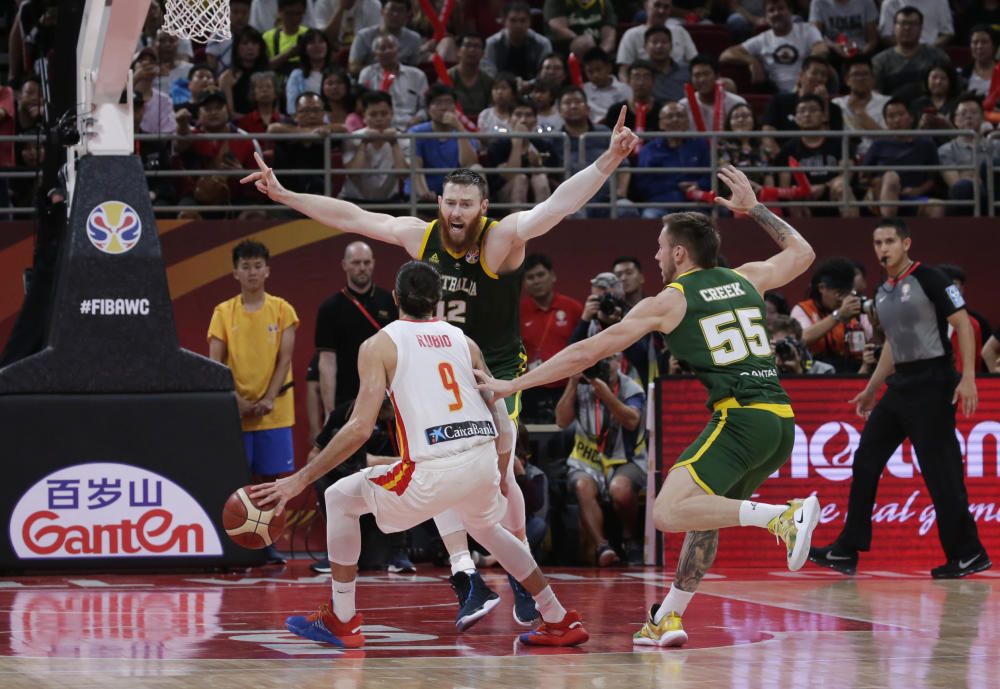 Mundial de baloncesto: España-Australia