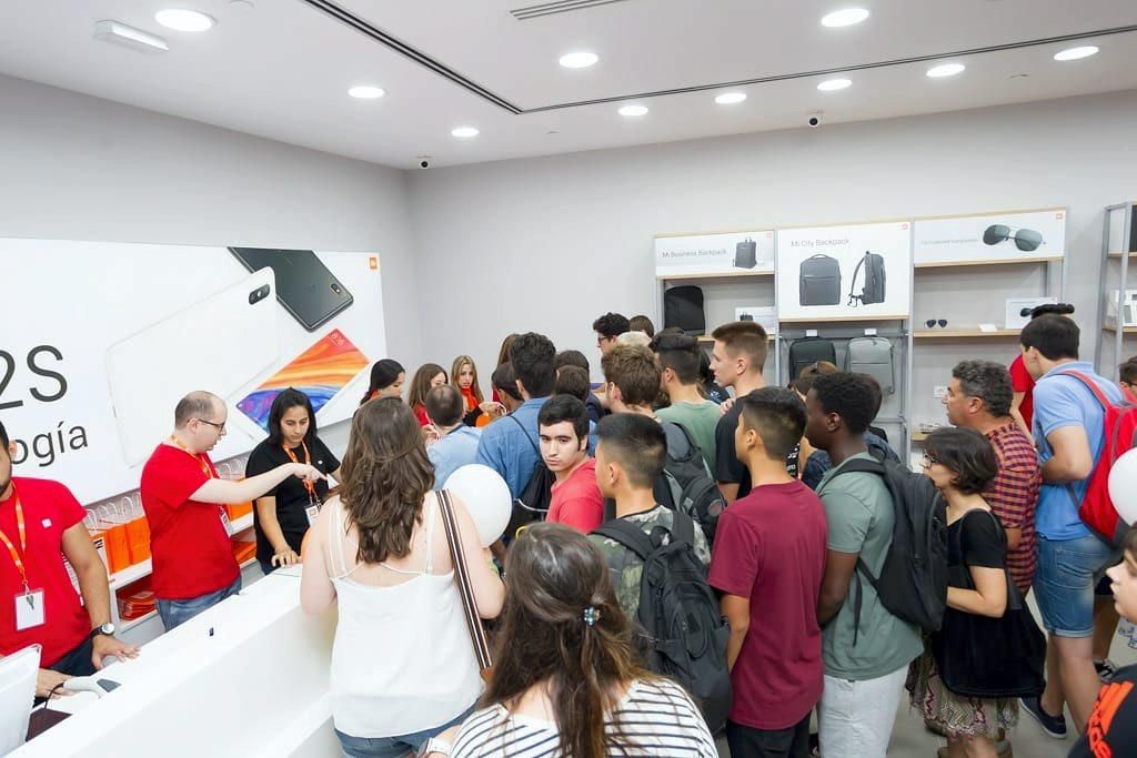 Inauguración de la tienda Xiaomi