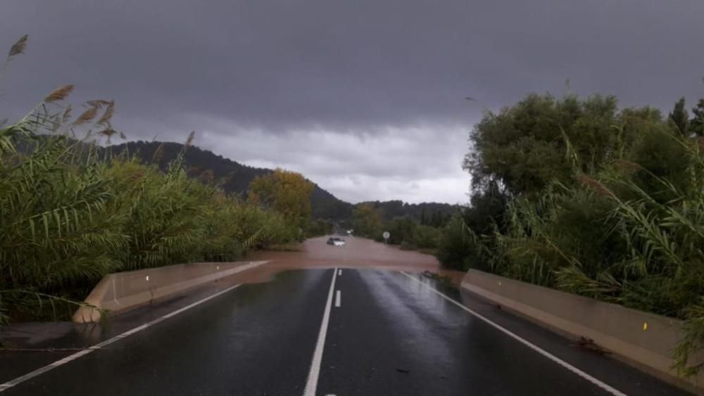 Überschwemmungen im Nordosten von Mallorca