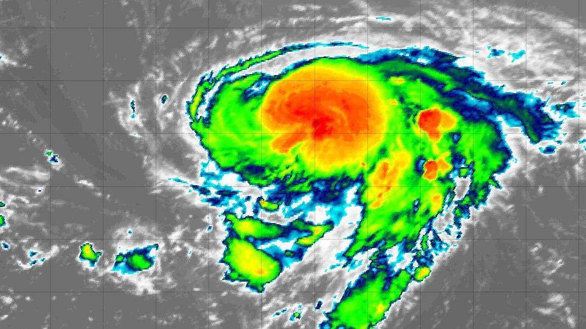 Se trata de una anómala tormenta tropical