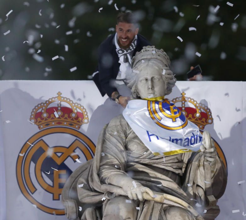 EL REAL MADRID CELEBRA LA UNDÉCIMA EN CIBELES