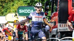 Kasper Asgreen triunfa en la 18ª etapa del Tour tras larga escapada.