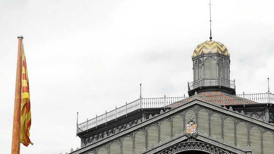 L&#039;esplanada de la plaça del Born de Barcelona