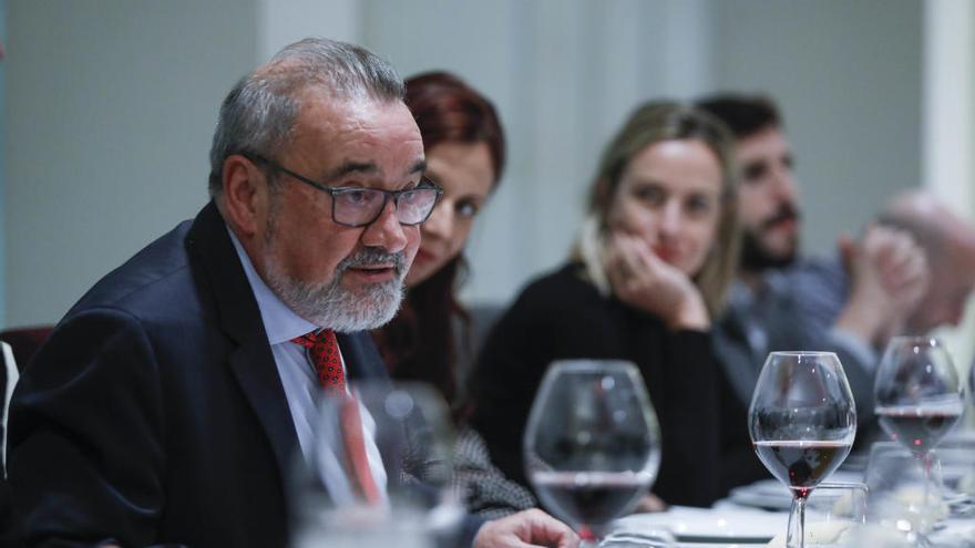 José Vicente González, ayer, en Feria València.