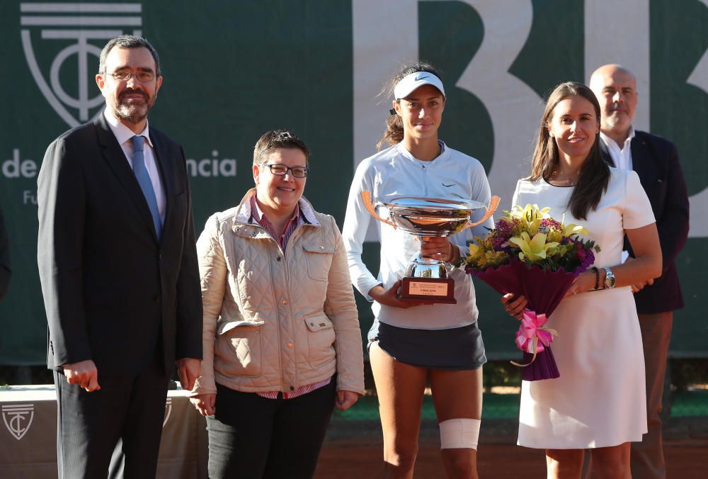 Final torneo BBVA Open Ciudad de Valencia