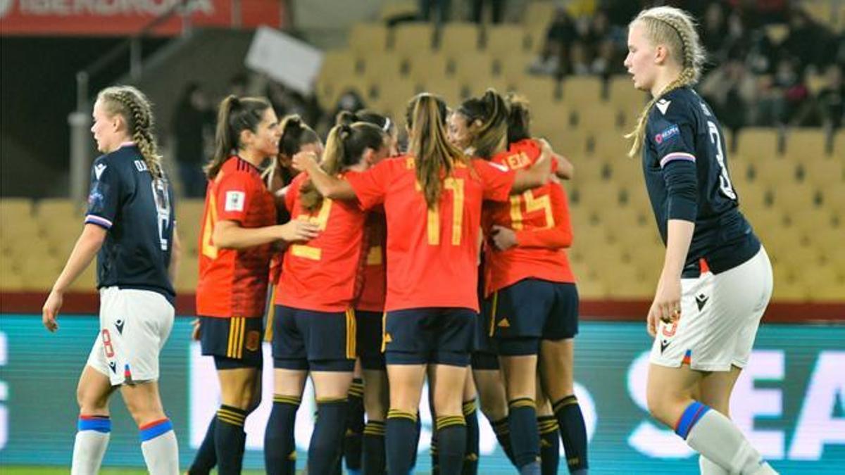 Classificació de selecció femenina de futbol despanya