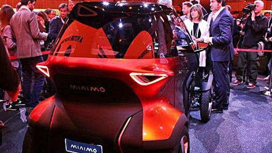 Presentació del Seat Minimó al Mobile World Congress