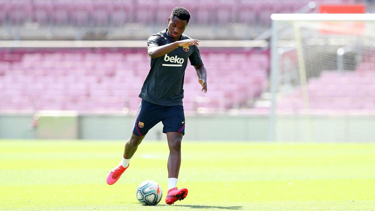 El 11 confirmado del Barça: Ansu Fati vuelve a la titularidad