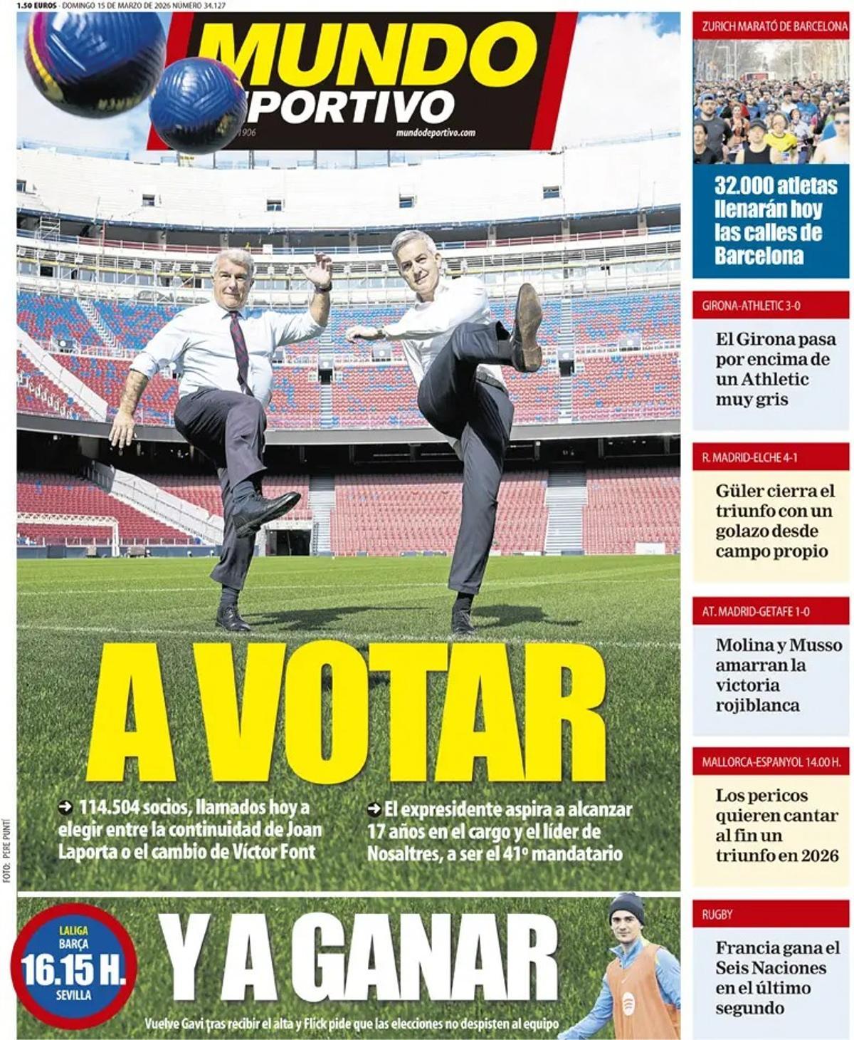 Las portadas de la prensa deportiva de hoy