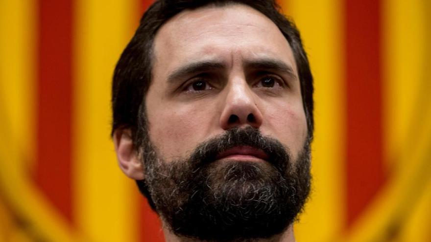 Roger Torrent, presidente del Parlament de Cataluña.