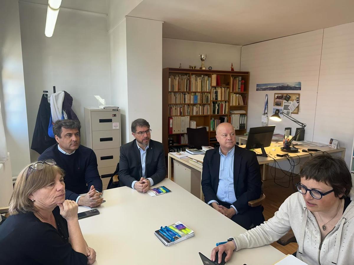 La reunió de seguiment de l'acció de l'Arxiu Comarcal