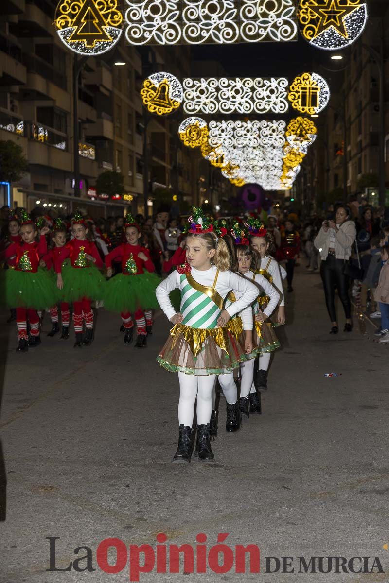 Así ha sido el desfile de Papá Noel en Caravaca