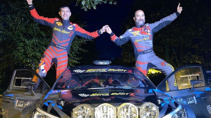 David Vázquez hace historia en el Campeonato Gallego de Rallyes