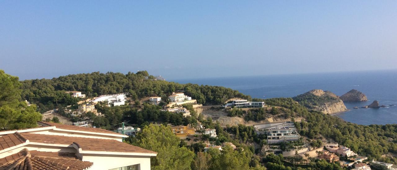 Chalets en la zona del Portitxol de Xàbia