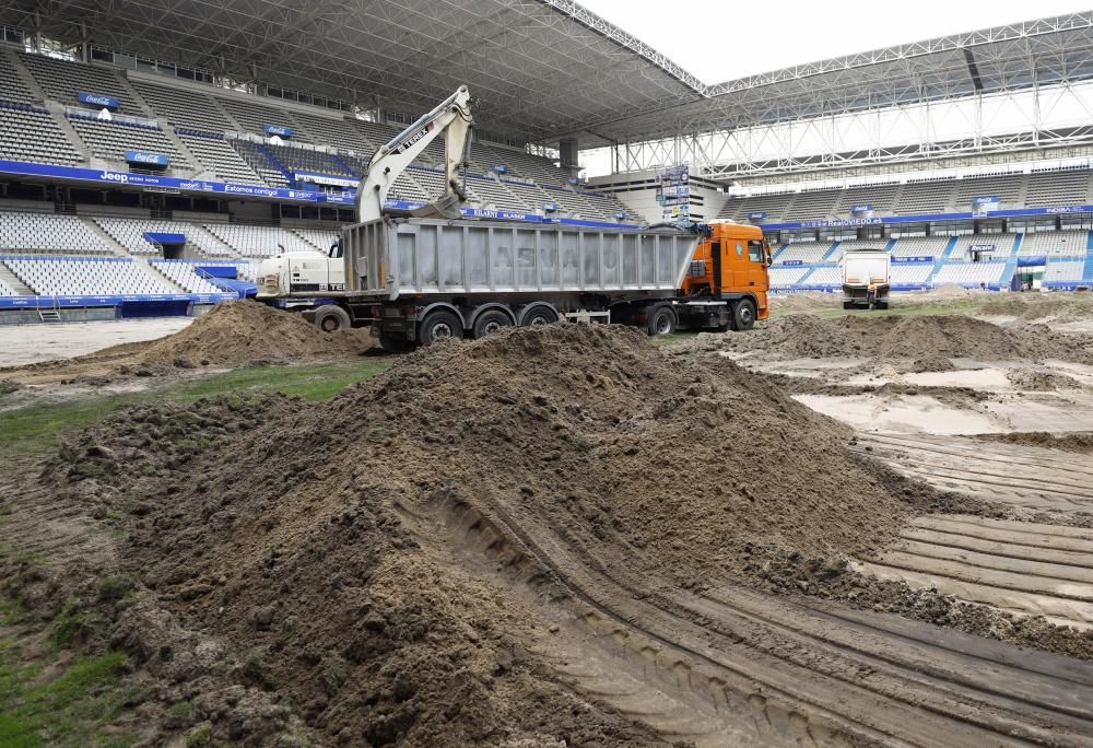 Obras en el Tartiere