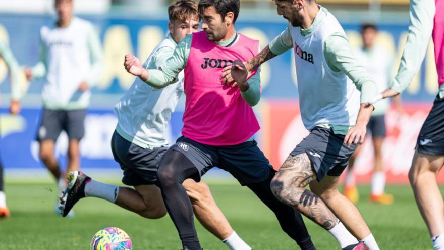 Manu Trigueros, en un entrenamiento de esta semana.  | VILLARREAL CF