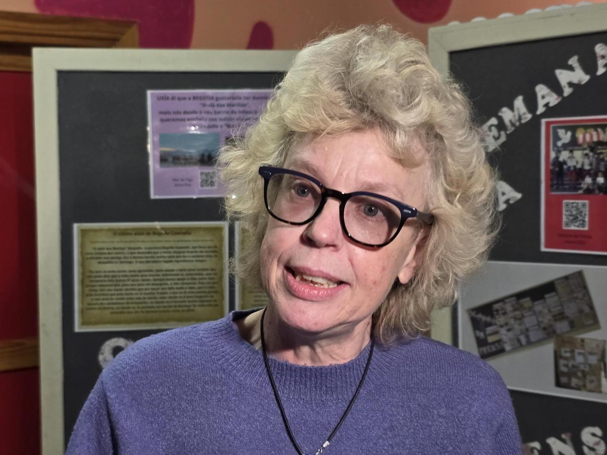 A homenaxe do cole O Pombal de Vigo a Begoña Caamaño na Primavera das Letras