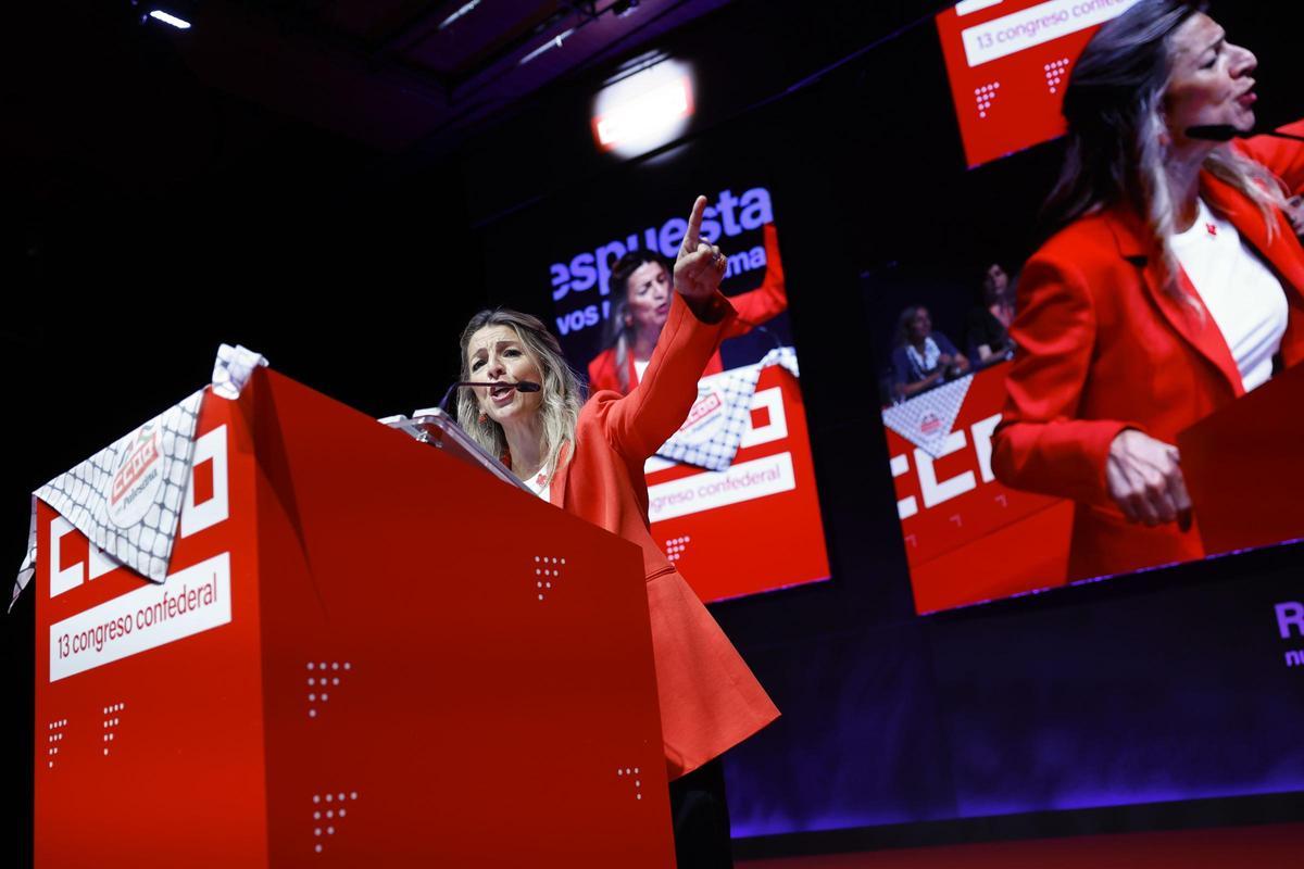 Díaz avisa a CEOE de que la reducción de jornada "va a salir" porque mandan los ciudadanos