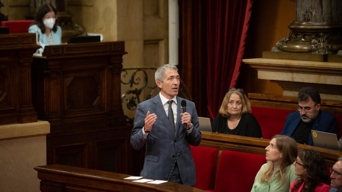 El conseller d&#039;Educació de la Generalitat, Josep Gonzàlez-Cambray