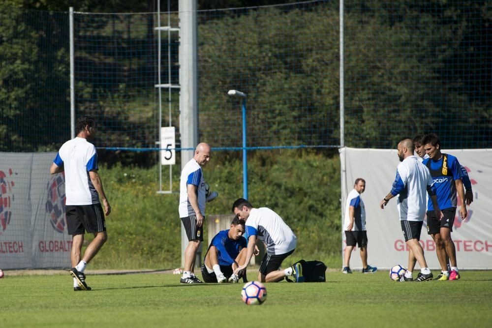 Entrenamiento del Real Oviedo