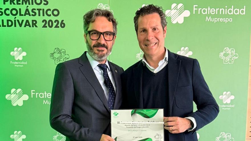 Ence, reconocida en materia de seguridad por un sistema inteligente que elimina el riesgo de atropellos