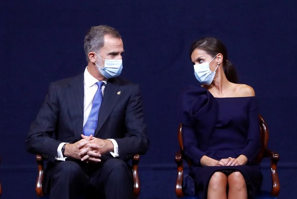 El Rey Felipe VI con la Reina Letizia.