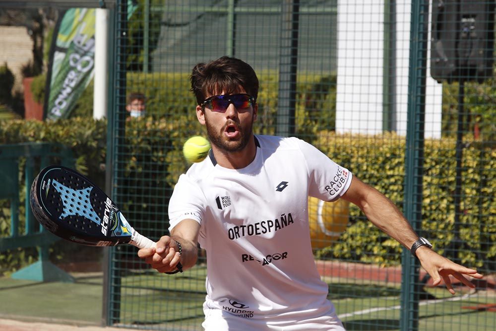 El jugador de pádel Javi Garrido