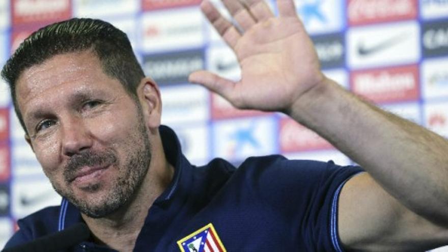 Simeone: &quot;Perdiendo el Madrid, el Barça puede salir campeón y así todos contentos&quot;