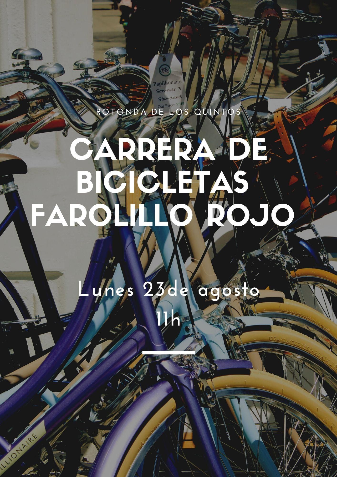 Carrera de bicicletas &#039;Farolillo Rojo&#039; en Albalá.