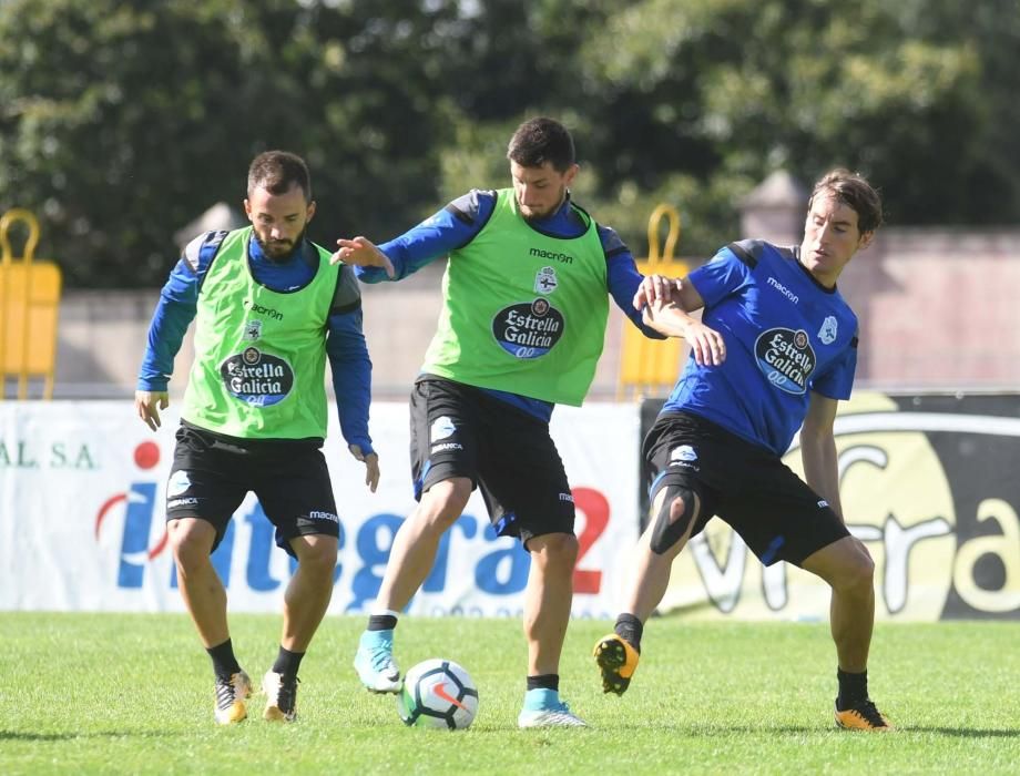 Pepe Mel programa una sesión exigente para insistir en aspectos tácticos.