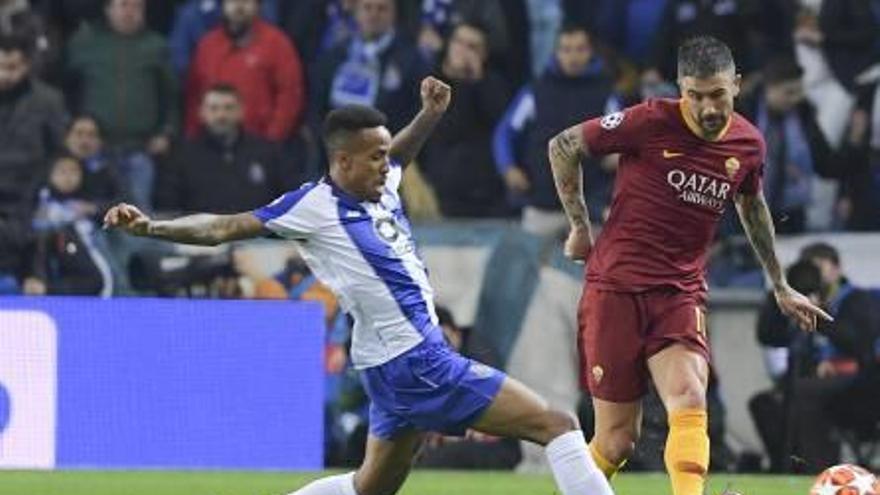 Militao, en un partido con el Oporto.