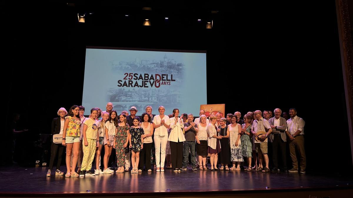 Sabadell i Sarajevo celebren 25 anys d’unió