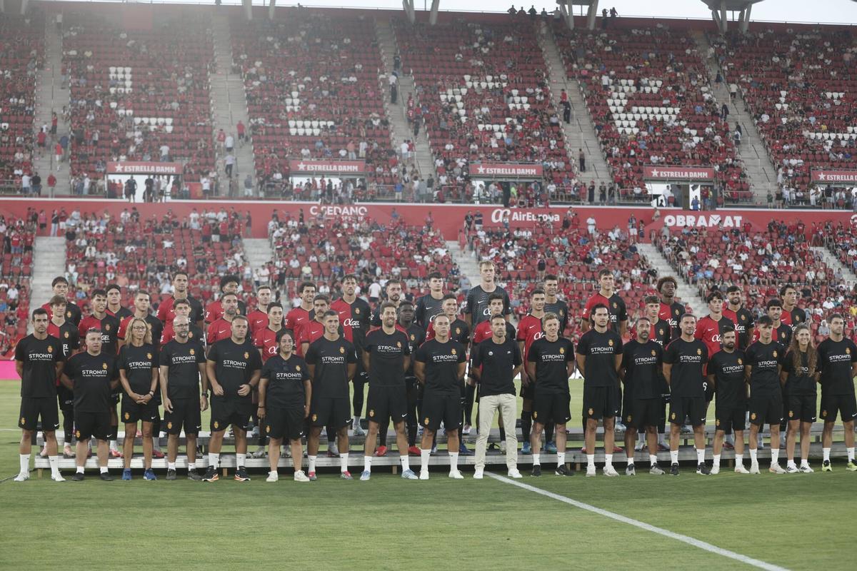 El Trofeo Ciutat de Palma Mallorca-PSG, en imágenes