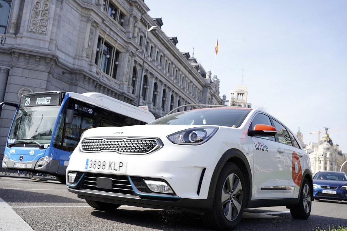 Coches de Car Sharing.