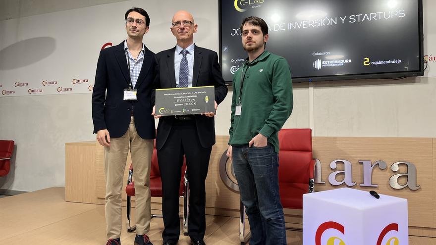 Extremadura New Energies concede un premio de 10.000 euros a la startup extremeña Ecocitor