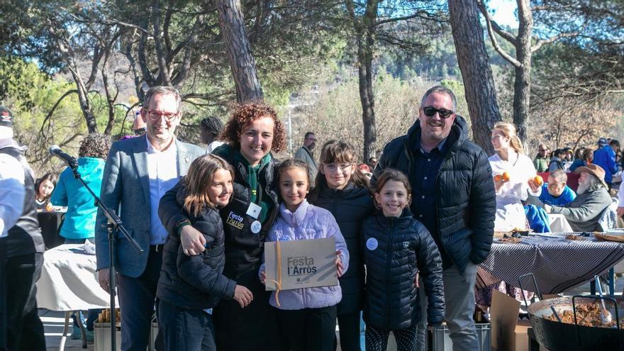 Un melós de calamar i sobrassada, millor proposta del concurs d’arrossos de la Festa de l’Arròs