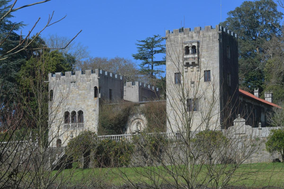 Vista actual del Pazo de Meirás.