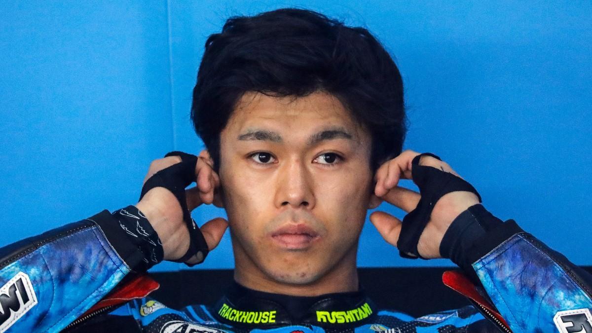 Ai Ogura durante los test de pretemporada en Sepang