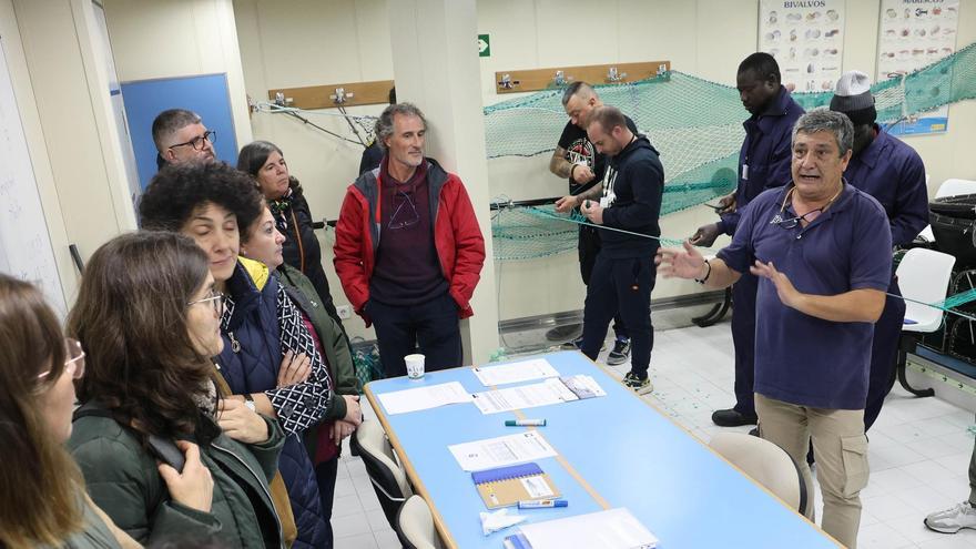 La pesca de Vigo a bordo de la formación