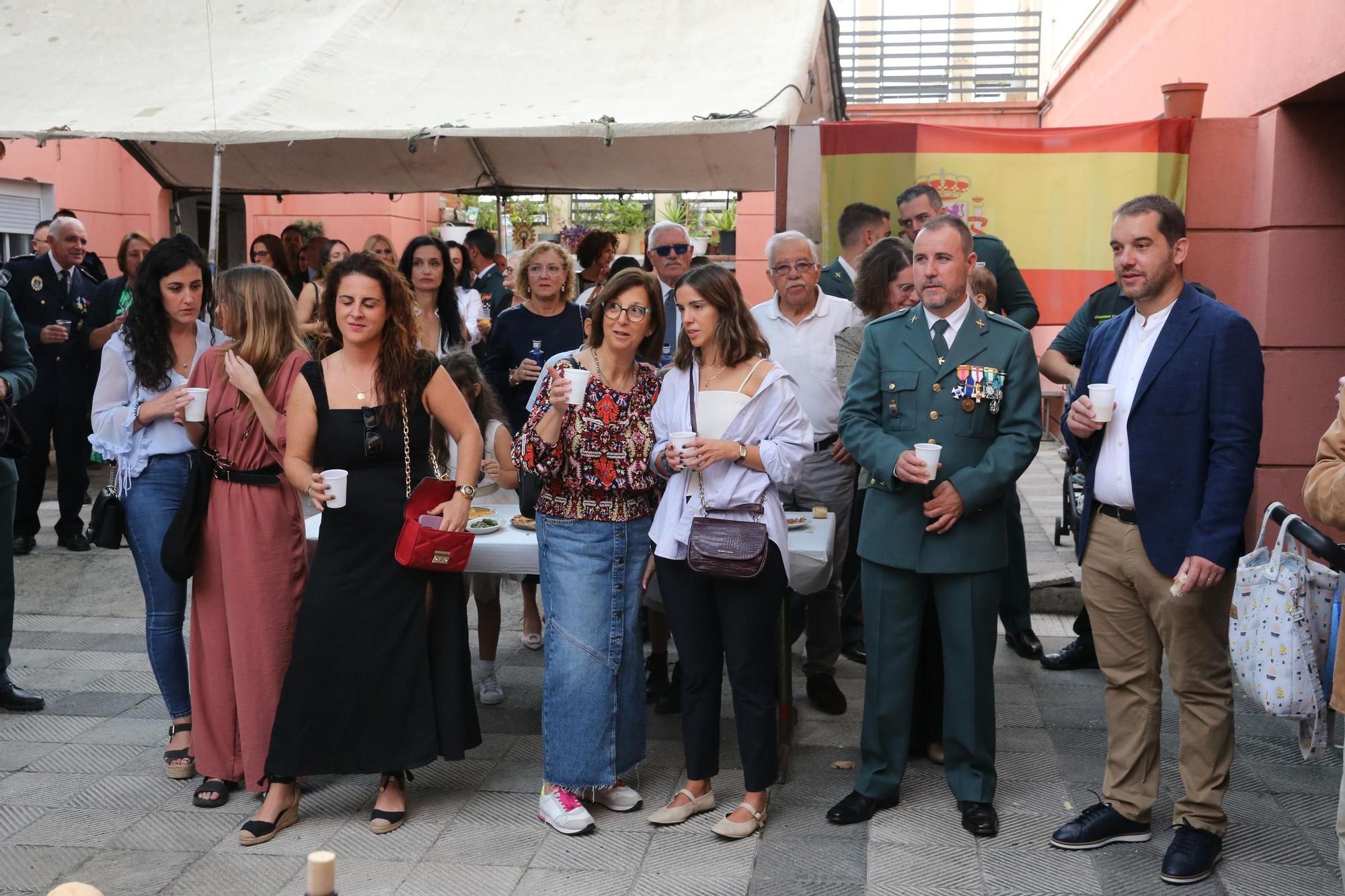 La Guardia Civil celebra a su patrona en Cangas y Moaña