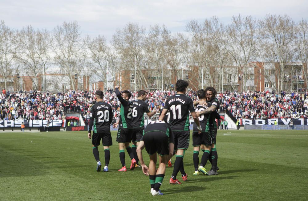 Rayo Vallecano - Elche CF: Las imágenes del partido