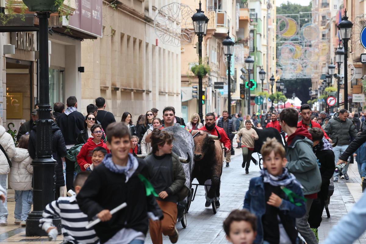 Éxito del correbou infantil