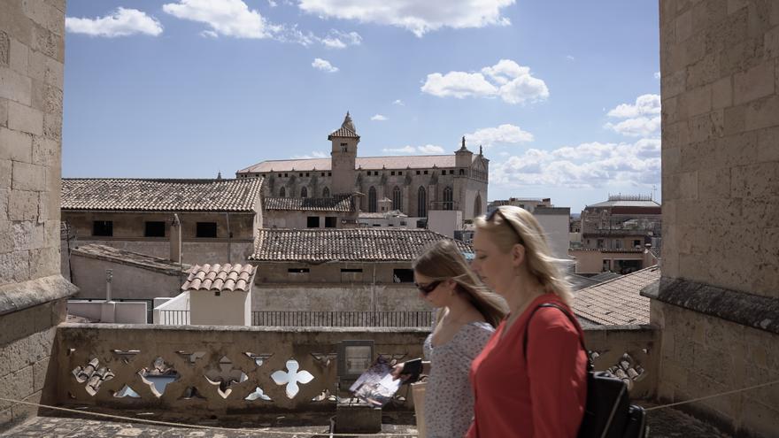 Las terrazas de la iglesia de Santa Eulàlia en Palma se abren a las visitas