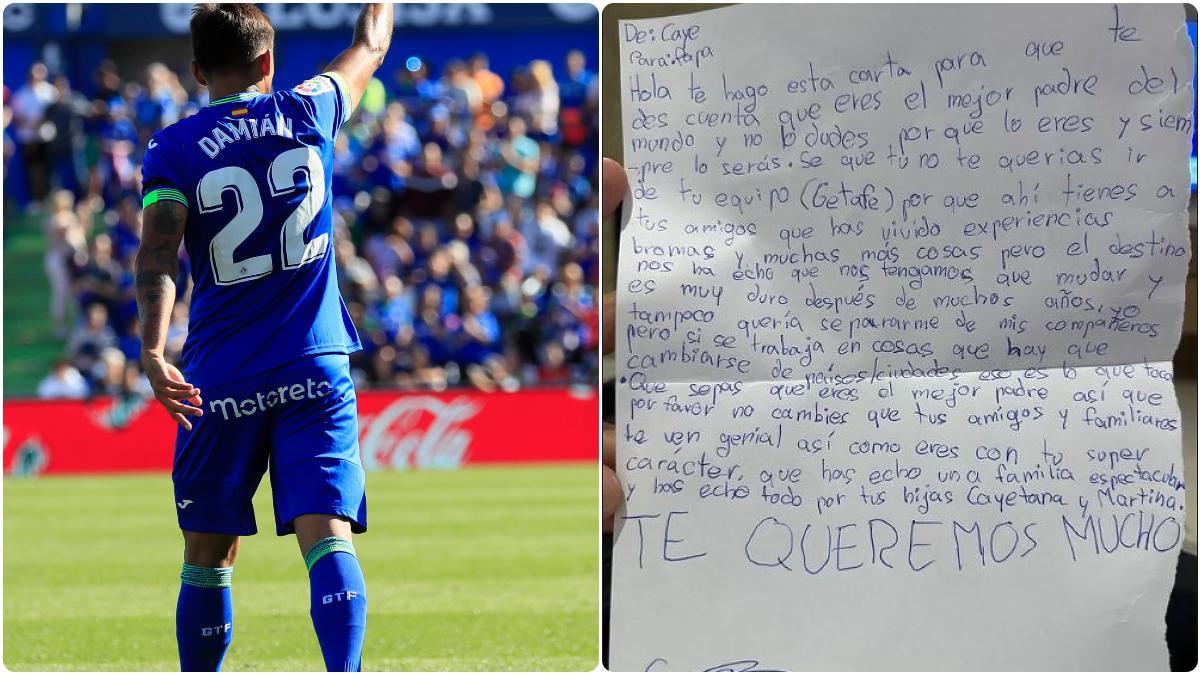 La conmovedora carta de la hija de Damián Suárez: &quot;No te querías ir...&quot;