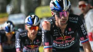 Primoz Roglic con el cuerpo magullado tras la grave caída en la etapa 12 del Tour de Francia 2024