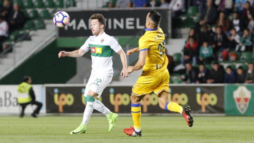 Iriondo, durante el partido del pasado viernes frente al Alcorcón