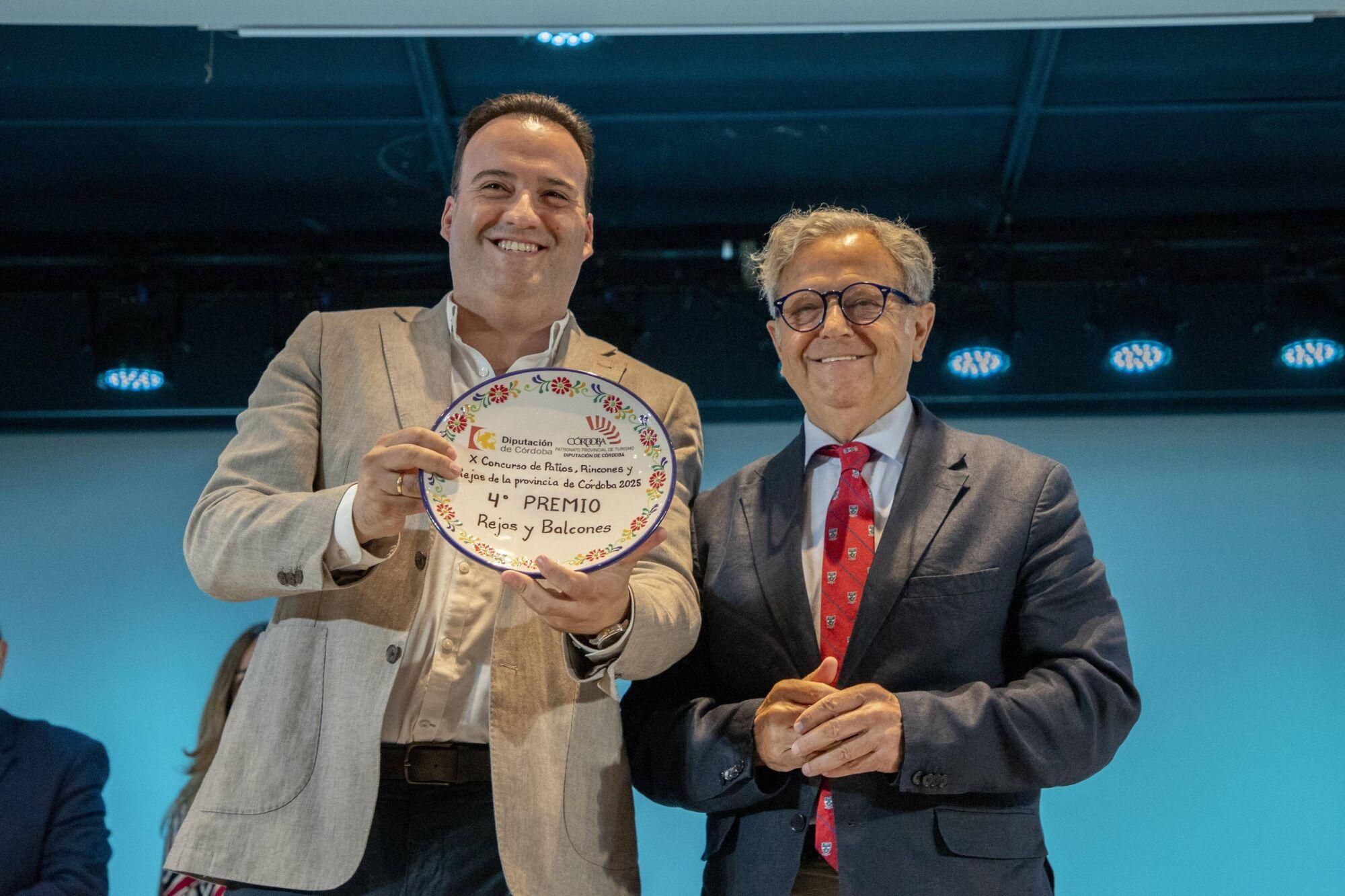 Córdoba Entrega de premios concurso de patios rejas y balcones provinciales Diputación