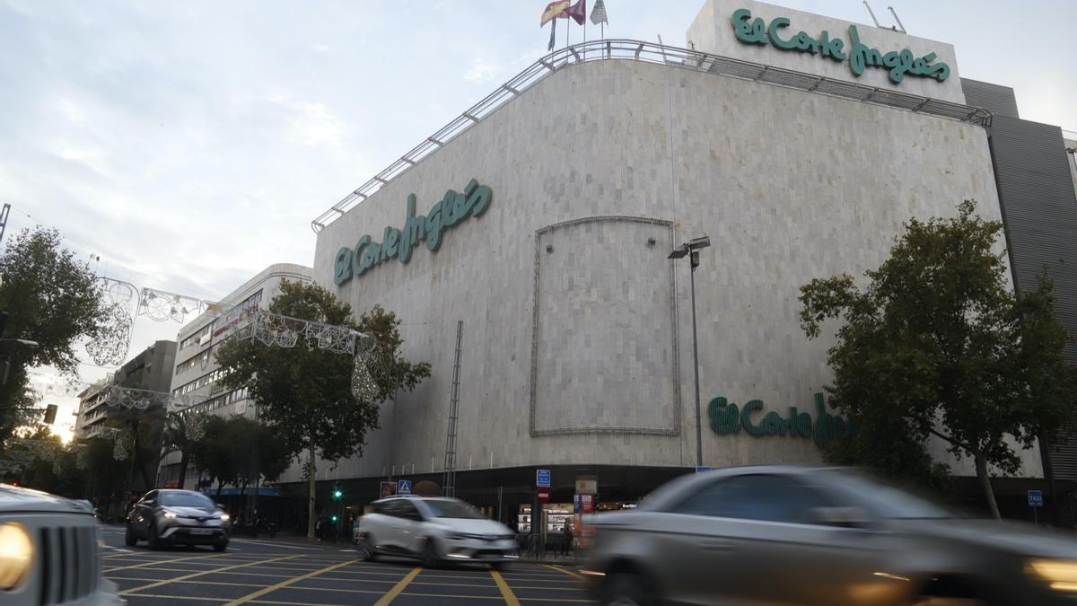 Imagen del Corte Inglés de Ronda de los Tejares.