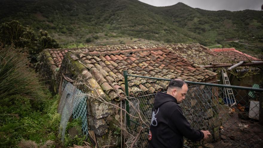 Así es la vida en la Tenerife vaciada: Las Portelas